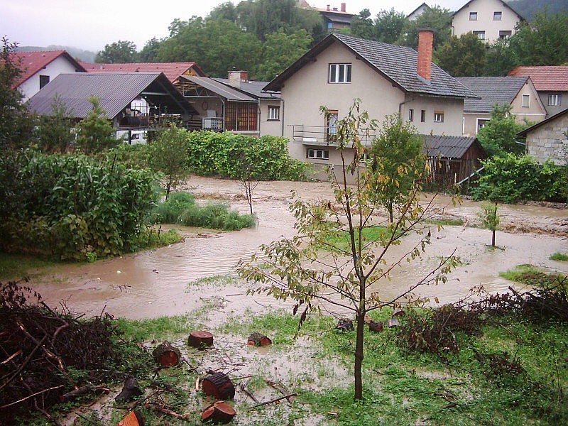 poplave v Sevnici 21.8.2005