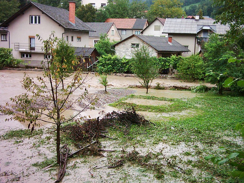 poplave v Sevnici 21.8.2005