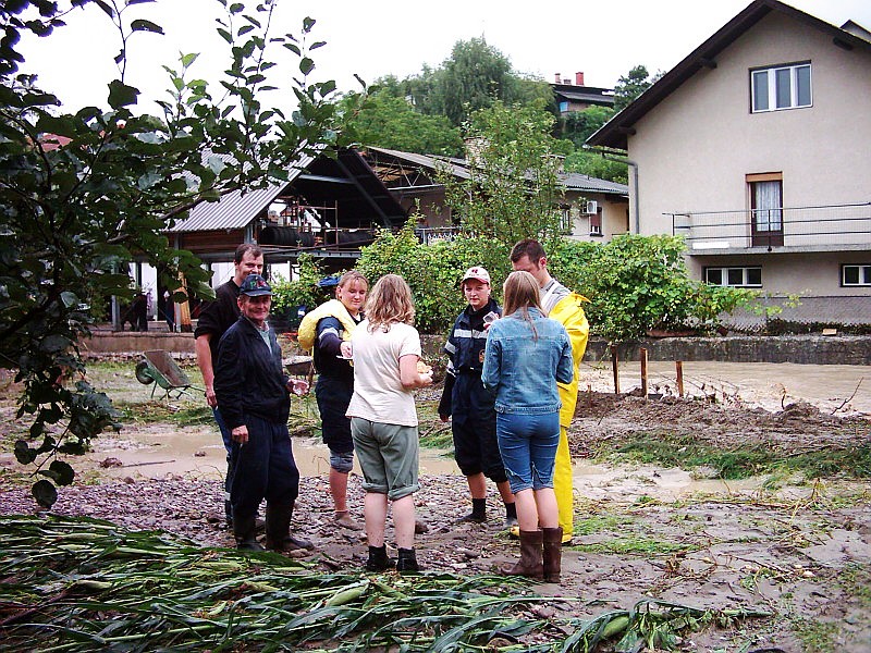 poplave v Sevnici 21.8.2005