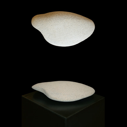 Marko Pak, Dravski kamen - vznik, 2011, kamen, 40 cm Marko Pak, Dravski kamen - vznik, 2011, kamen, 40 cm